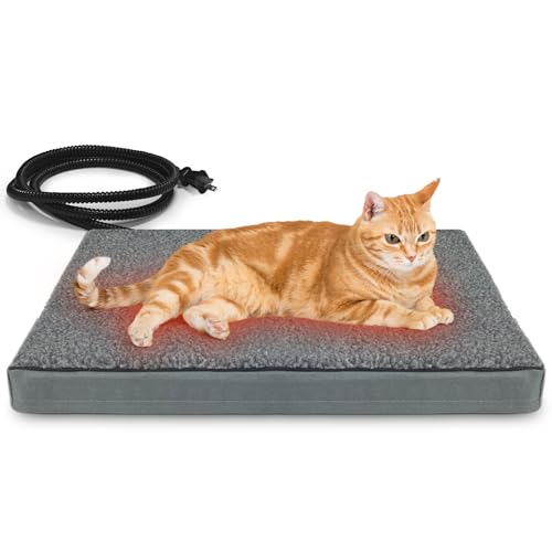 AUPETEK Heated Pet Beds for Indoor/Outdoor Cat & Dog Orthopedic
