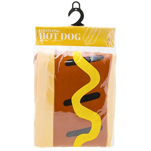 Footlong Hot Dog & Wiener Bun Halloween Costume - Unisex Men Women Sausage Suit - Thumbnail 4