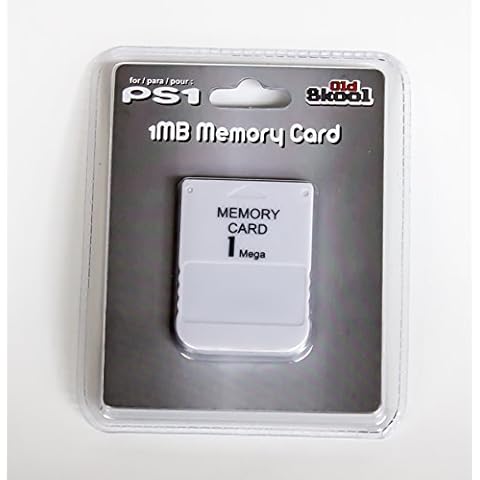 Old Skool PS1 Memory Card for Sony PlayStation 1 (1mb) Cover