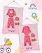 NZRVAWS Newborn Baby Girl Clothes Must Haves Essentials 0-3 Months Infant Long Sleeve Romper Pants Hat Pink Floral 20 Pieces Outfits Set Fall Winter