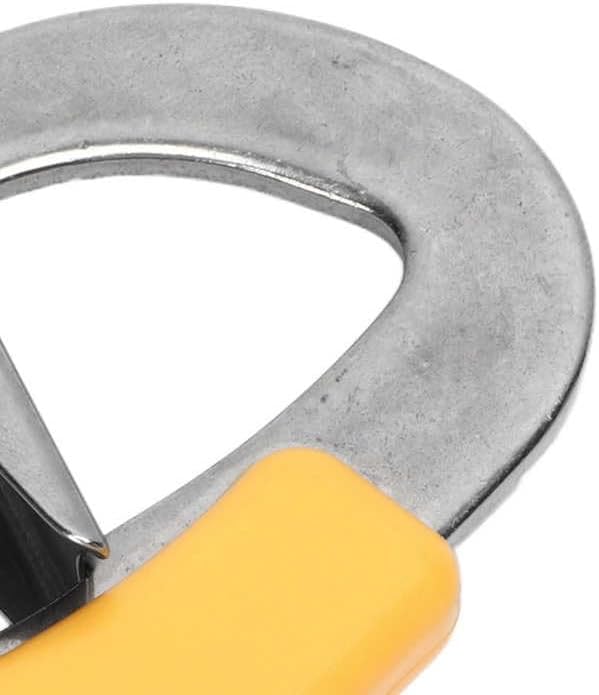 [Motorcycle Parts] Locking Snap Hook Wear Resistant High Safety Anti Corrosion Stainless Steel ABS Spring Snap Hook Clip for Connecting for Hiking [Easy to Replace]