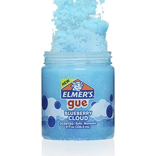 Elmer's Gue Premade Slime, Variety Pack, Includes Clear Slime, Scented Slime, Glitter Slime, 4 Count #TOP5