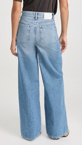 DL1961 Women's Hepburn Wide Leg: High Rise Vintage 32' Jeans3