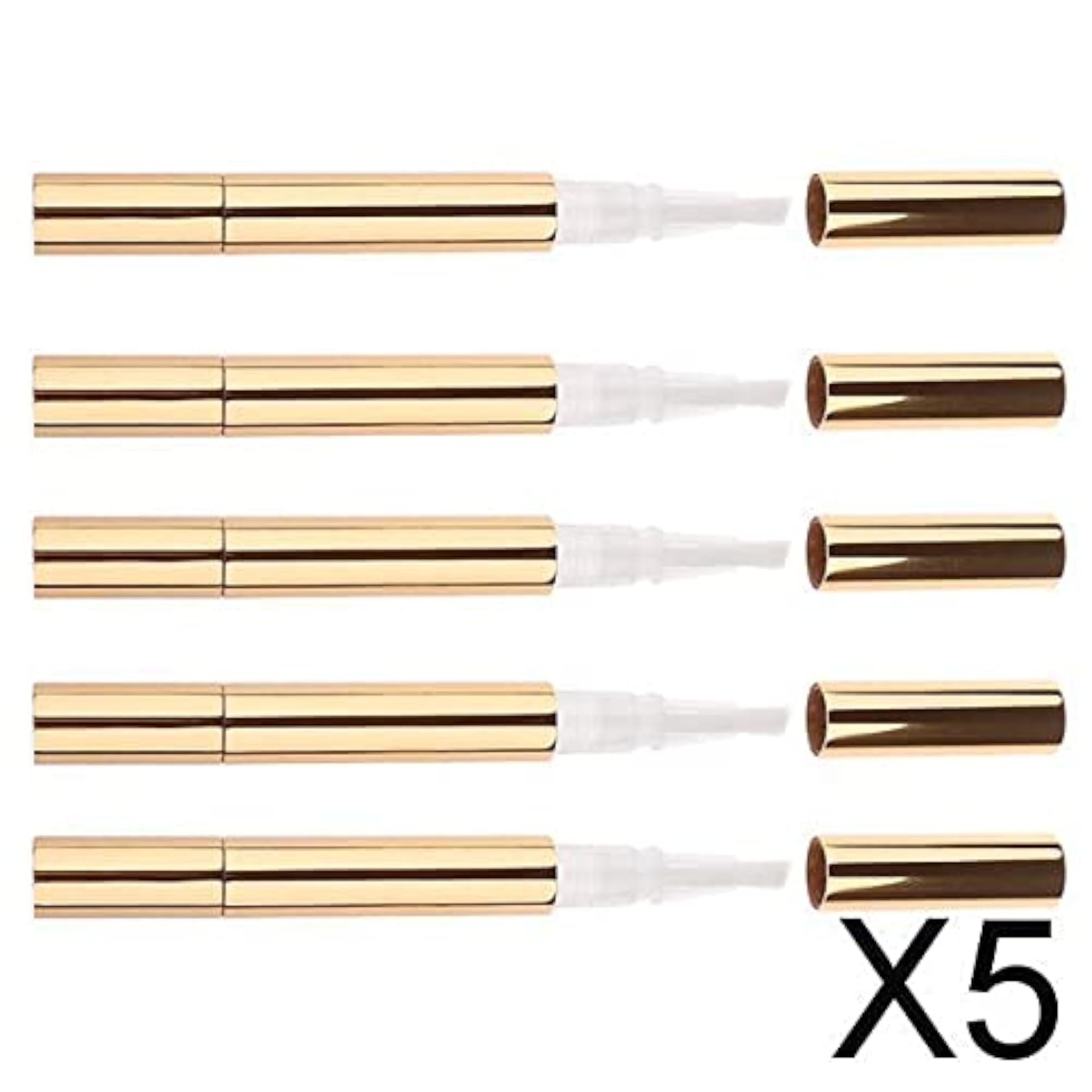 5x5 Pieces 3ml Travel Empty Twist Pen Cosmetic Container