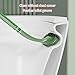 Breathable Toilet Brush Water Leak Proof Bathroom Accessories Silicone Soft Rubber Long-Handled Soft Bristles Brush