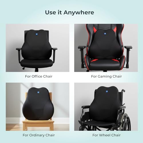 Image of Adjustable Posture Plus (Small) (XL - Black (Set of 3))| 5-Yr-Warranty|