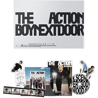 BOYNEXTDOOR - 5th EP Album [The Action] (Loading Ver.) Photo Book + CD-R + Sticker + Tabloid Poster + Film Roll + Pop-Up Card + Gift