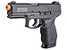 Swiss Arms 24/7 Semi-Auto BAX System CO2 Powered Airsoft Non-Blowback Pistol with Hop-Up, 305-395 FPS, Black (280323)