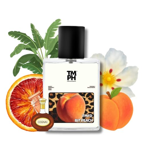 Image of TMPerfumehouseTmfd bIT peach EDP for Men & Women | Fruity, Gourmand & Long Lasting Perfume Spray | Woody, Warmspicy & Fruity Fragrance | Luxury Gift for Him & Her | TMPH | 50ml