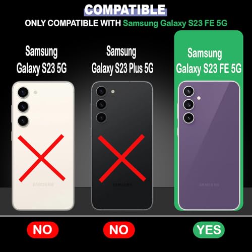 Image of amazon basics Mobile Cover for Samsung Galaxy S23 FE 5G | Full Camera Protection | Liquid Silicon Case | Flexible Bumper Case for Samsung Galaxy S23 FE 5G (Black)