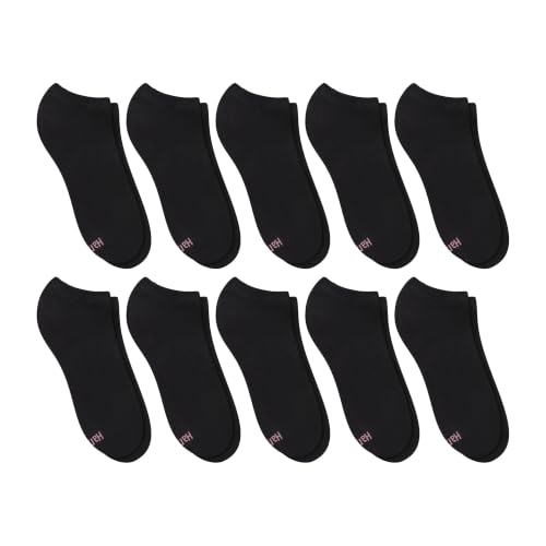 Image of Hanes Women's Low Cut Cushioned Athletic Sock (Pack of 10)