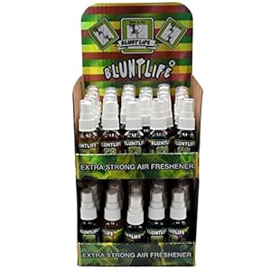 MJ Wholesale BLUNTLIFE Extra Strong Air Freshener Spray – (50 Count Display)