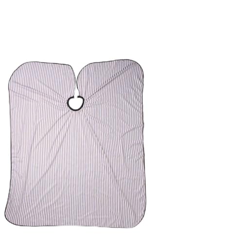 ZJchao Hairdressing Stylish Dyeing Apron Shielding Hair Cut Cloth for Home Salon Black for Barber Beauty Salon Accessory Tool (Brown)