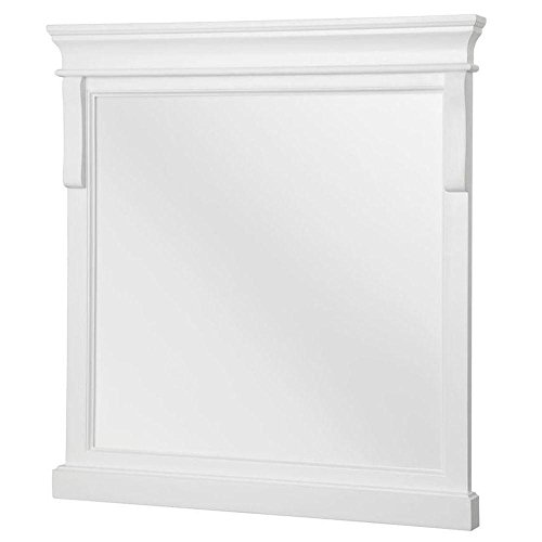 Foremost NAWM2432 Naples 24-Inch Width x 32-Inch Height Mirror, White