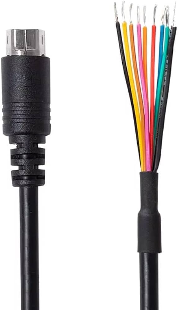 Amazon.com: 10-Pin Mini DIN to Bare Wires SCU-28 Yaesu Amplifier