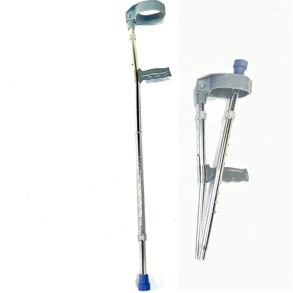 Stampella regolabile per avambraccio, supporto leggero con polsino ergonomico, per anziani e persone disabili
