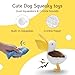 Nocciola Pelican & Fish Plush Toy for Dogs, 2 in 1 Design with Squeakers and Crinkle Paper, Mental Stimulation Puzzle Toy for Small Medium Dogs to Relieve Boredom & Anxiety