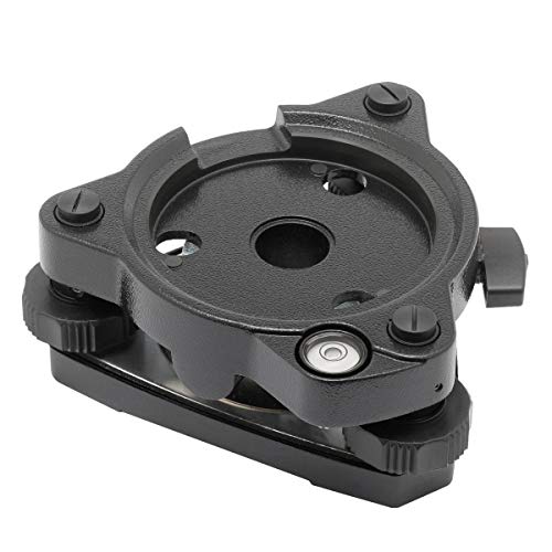 Black Friday Clearance AdirPro Twist Focus Tribrach without Optical Plummet - Heavy Duty Surveying Tribach - For Leveling and Centering