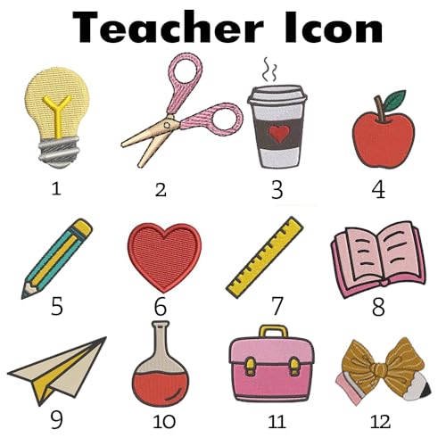 NAZENTI Embroidered Teacher Quarter Zip Sweatshirt – Gifts for Teacher, Custom Quarter Zip Pullover for Women Men2