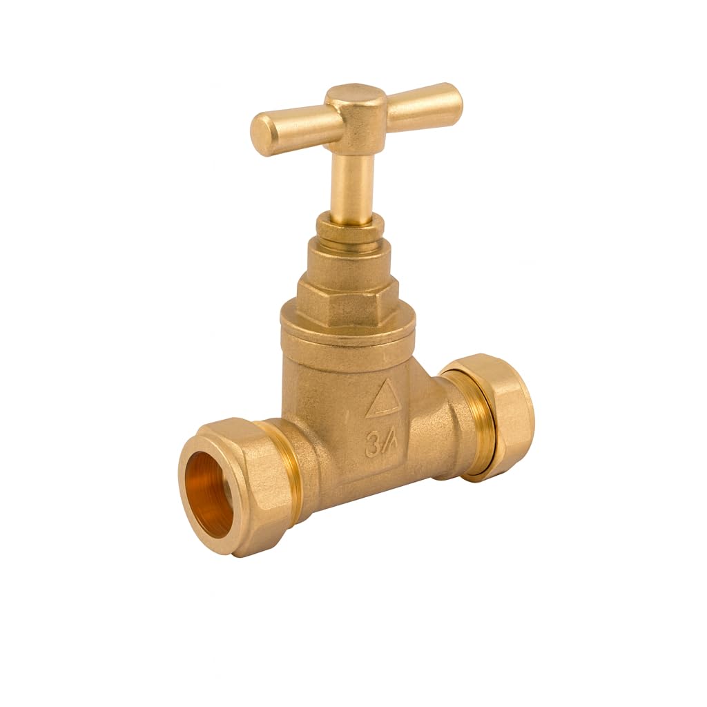 Westco 15mm Compression Brass EN1213 Stopcock