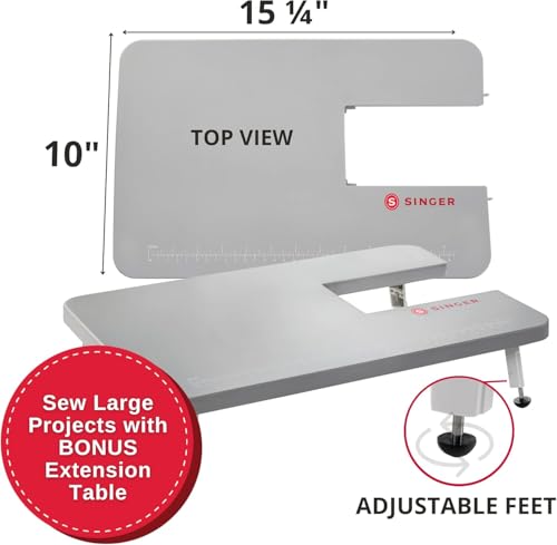 SINGER 230385112 4452 Holiday Bundle Sewing Machine, Metal, Gray