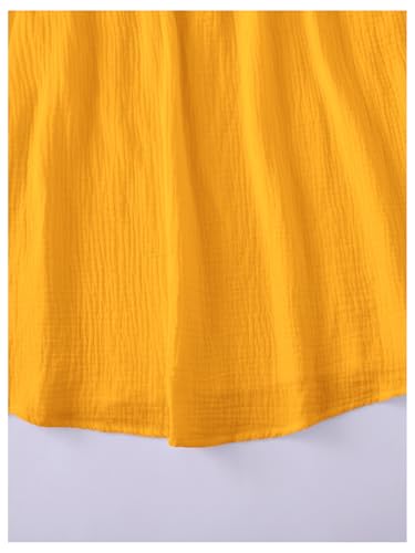 Image of SOLY HUX Women's Summer Mini Sun Dress Cami Tie Shoulder Babydoll Dresses | A Line, Y2k, Cute, Casual, Babydoll Dresses