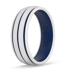 Stripes - White/Navy Blue