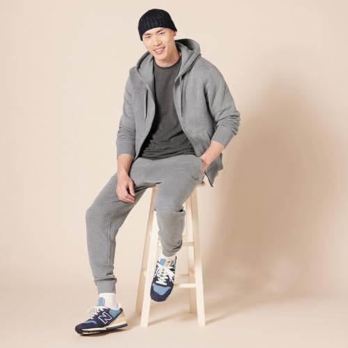 Image of Amazon Essentials Men's Full-Zip Fleece Hoodie Sweatshirt (Available in Big & Tall)