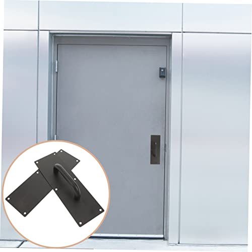 Yarnow Push-Pull Handle Sliding Door Handle Barn Door Handle Closet Door Knobs Door Pulls Heavy Duty Gate Handle Fire Door Handle Plate Commercial Door Handle Door Handles Interior Aisle #TOP5