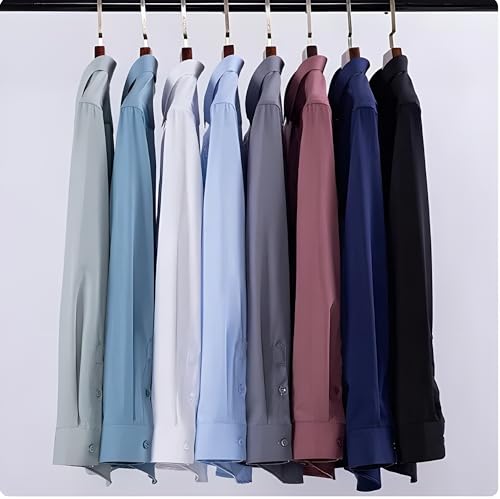 Image of IndoPrimo Men's Stylish Solid Satin Casual Shirt for Men Full Sleeve