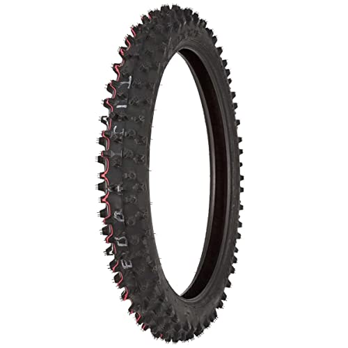 Pneu toutes saisons Dunlop 80/100/R21 pour éviter la glisse sur route mouillée
