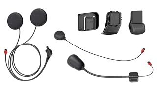 Sena 50C Universal Clamp Kit Sound by Harman Kardon Speakers and Mic