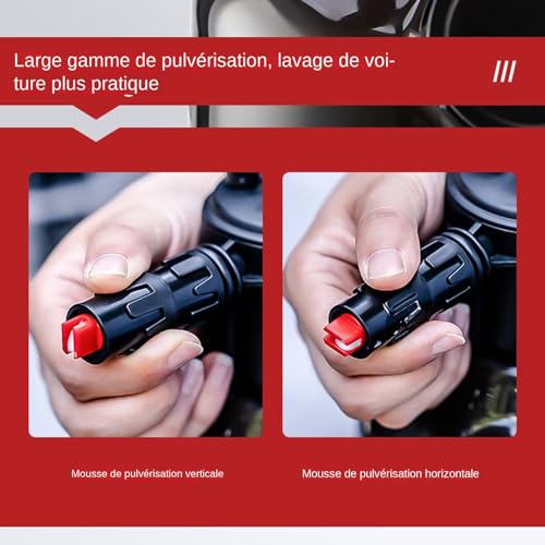 Disperseur de mousse pour lavage de voiture à jet réglable - 8