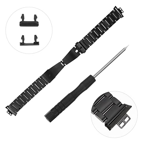 Correa de acero inoxidable para Watch Fit con eslabones pulidos premium 5