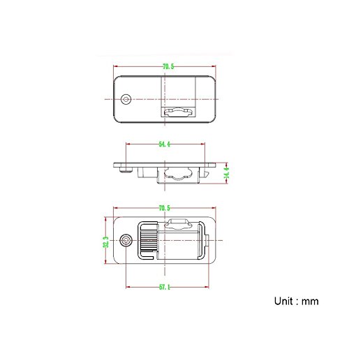 Image of for Audi A4 S4 RS4 2001~2008 Car Rear View Camera Back Up Reverse Parking Camera /Plug Directly HD Camera