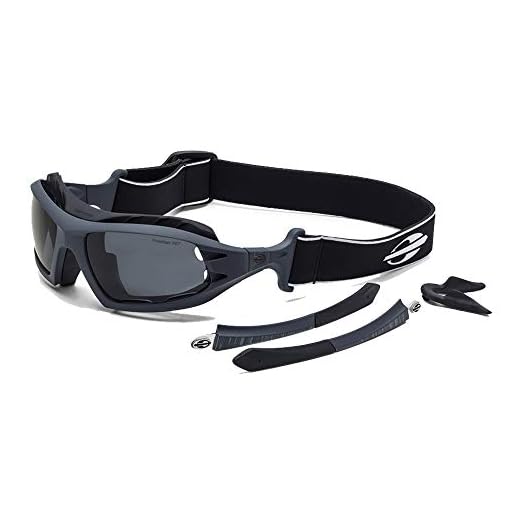 Óculos de sol mormaii floater cinza escuro fosco lente cinza polarizado