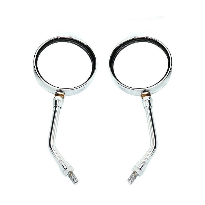Retrovisores moto para scooter que eliminan puntos ciegos mediante cristales ajustables HD de 10mm