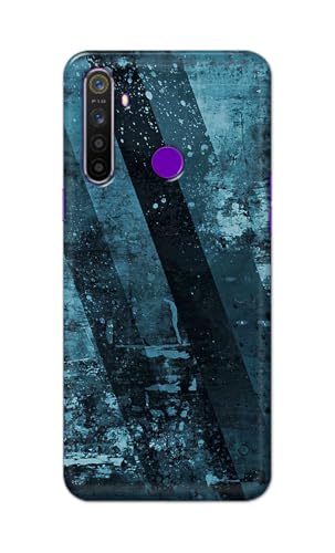 Image of Printed Hard Back Cover for Realme Narzo 10 Back Cover (Rugged Background -J1) -190724(EA)