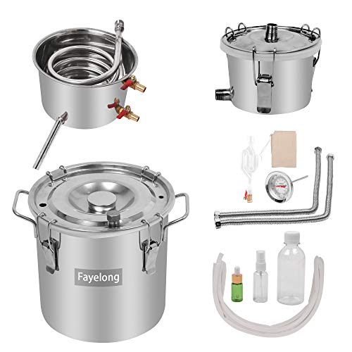Distillatore Fai Da Te 3 Pentole - Per Alcol, Oli Essenziali E Acquaviti - Foto 13