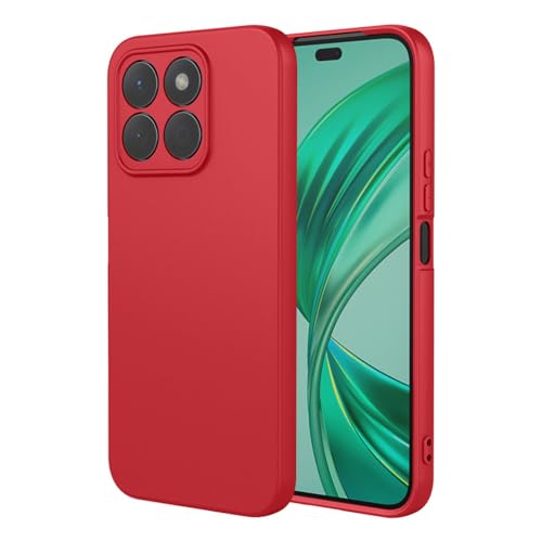 SEAHAI Case for HONOR X6b, Ultra Thin Silky-Soft Touch Soft Liquid Silicone Phone Cover with Shockproof Airbag Design