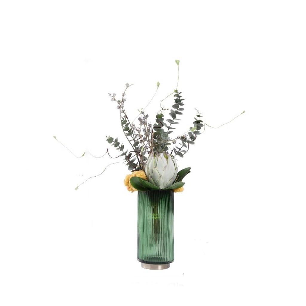 Arrangement de floraison artificiel pour décorer sans entretien une table