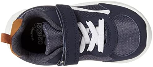 OshKosh B'Gosh Boy's Retra-W Athletic Sneaker, Navy, 4 Toddler | Image 4