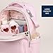 Itzy Ritzy Diaper Bag Backpack – Large Capacity Boss Plus Baby Backpack Diaper Bag Featuring 19 Pockets, Changing Pad, Stroller Clips, and Comfortable Straps (Pink Ribbons & Roses)