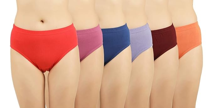DC' Women's Cotton Bikini Panties, Any Color, Pack of 3-image-24