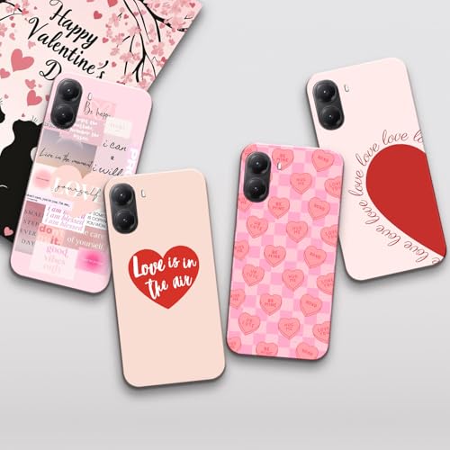 Image of COLORflow Back Cover Compatible with Poco X7 Pro 5G | Romantic Love Gesture Customized Back Cover Compatible with Poco X7 Pro 5G