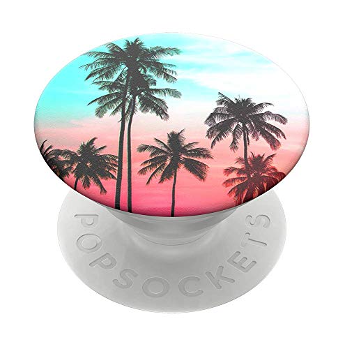 PopSockets : poignée de téléphone avec béquille Extensible, Pop Socket pour téléphone – Coucher de Soleil Tropical