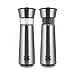 Kalorik Electric Gravity Salt and Pepper Grinder, PPG 43639 CP, Automatic Stainless Steel Spice Grinder Easy Tilt and Grind, Stainless Steel.