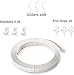 Home Treats Riel de cortina en espiral – 350 cm y 500...
