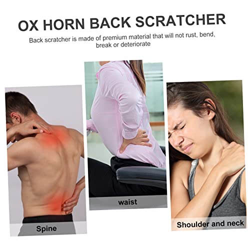 Coçador de costas masculino presente natural decoração de casa decoração de casa para homens arranha