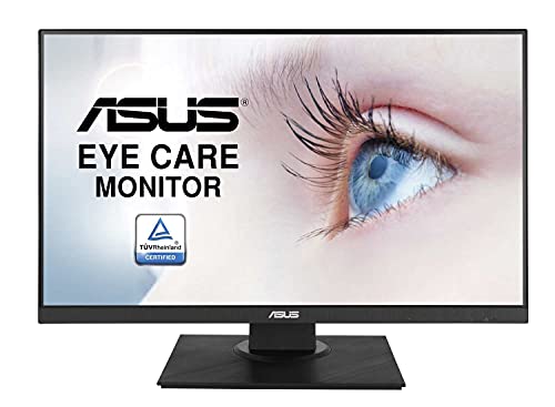Image of ASUS VA24DQLB - LED Monitor - 23.8 inch - 1920 x 1080 Full HD (1080p) - IPS - 250 cd /m - 1000:1 - HDMI, VGA, DisplayPort - Black